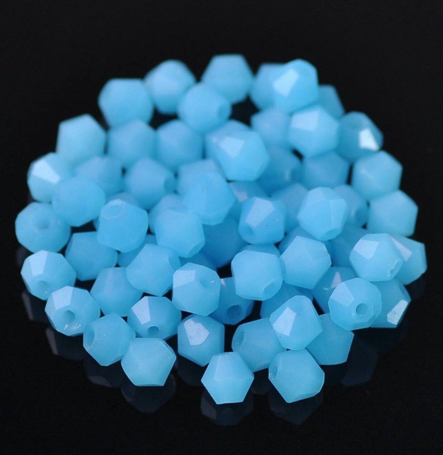 200x Bicone Crystal 4mm Beads RMAA - Choose Your Colour