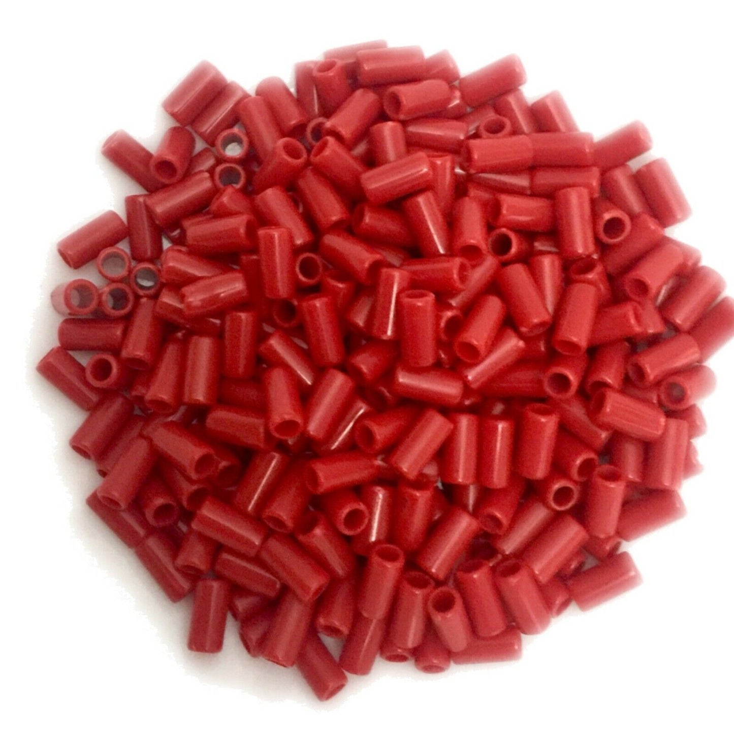 200x Acrylic Barrel Tube Beads 9mmx4mmm - Choose Your Colour