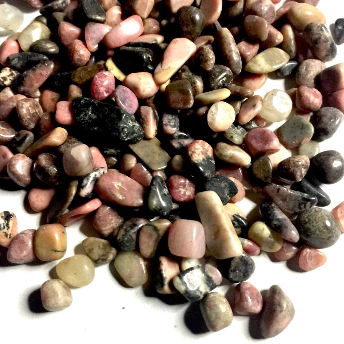 40g Natural Stone Gemstone Crystal 4mm-20mm Chips Nuggets No Holes