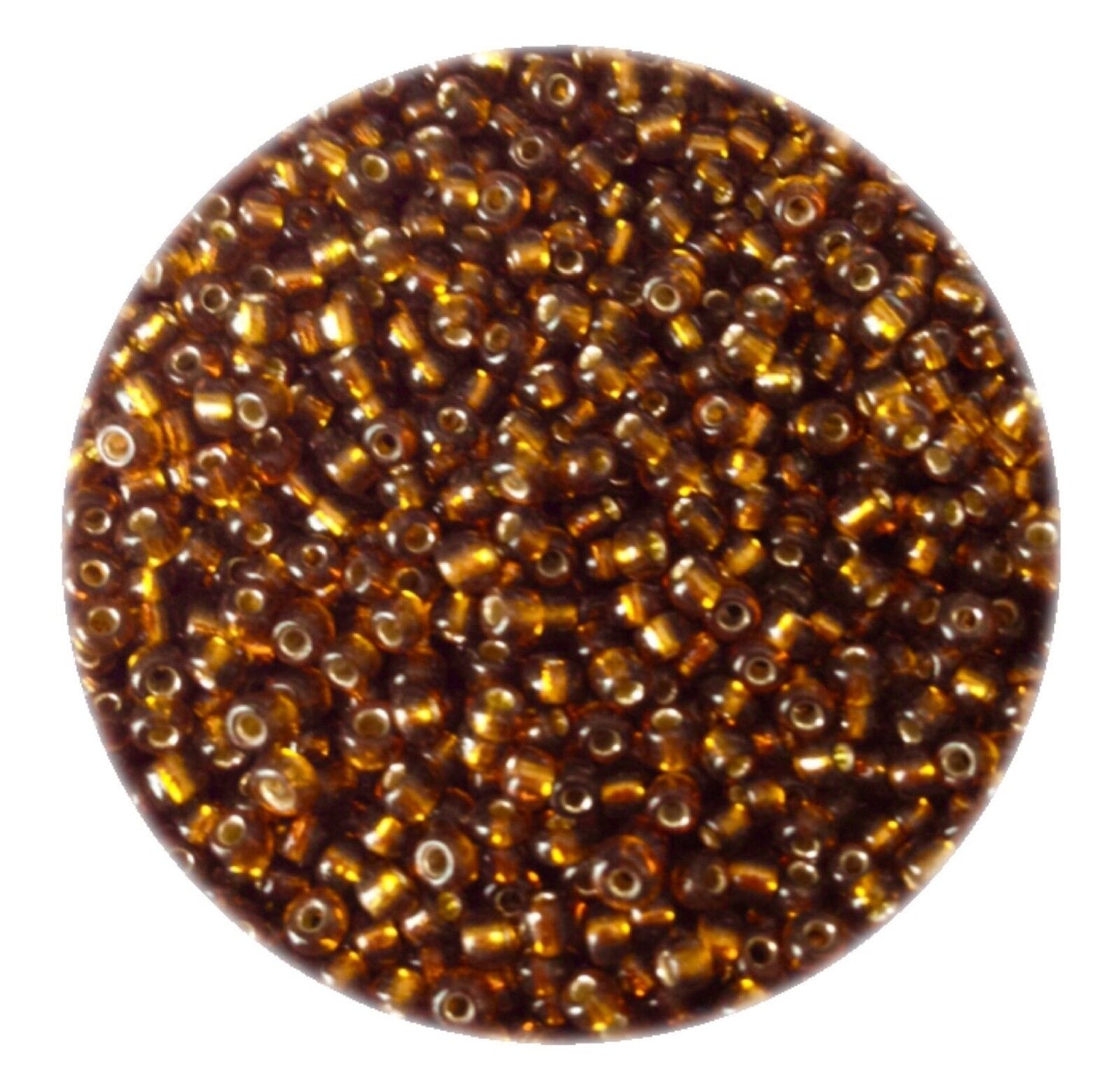 3000+ Glass 2mm Seed Beads Silver Lined - Pick your Colour