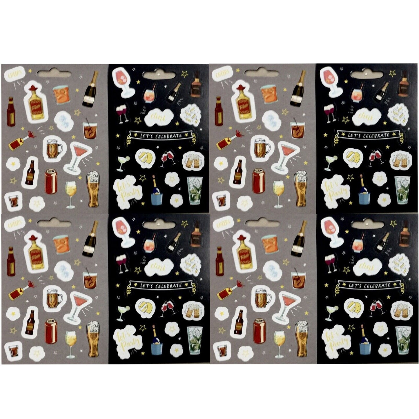100+ Sentiments, Thoughts, Greetings and More Die Cut Stickers