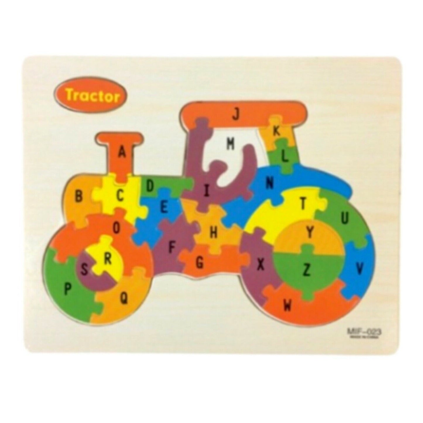 Wooden Vehicle Jigzaw Puzzle - Choose from Aeroplane, Ship, Truck or Tractor