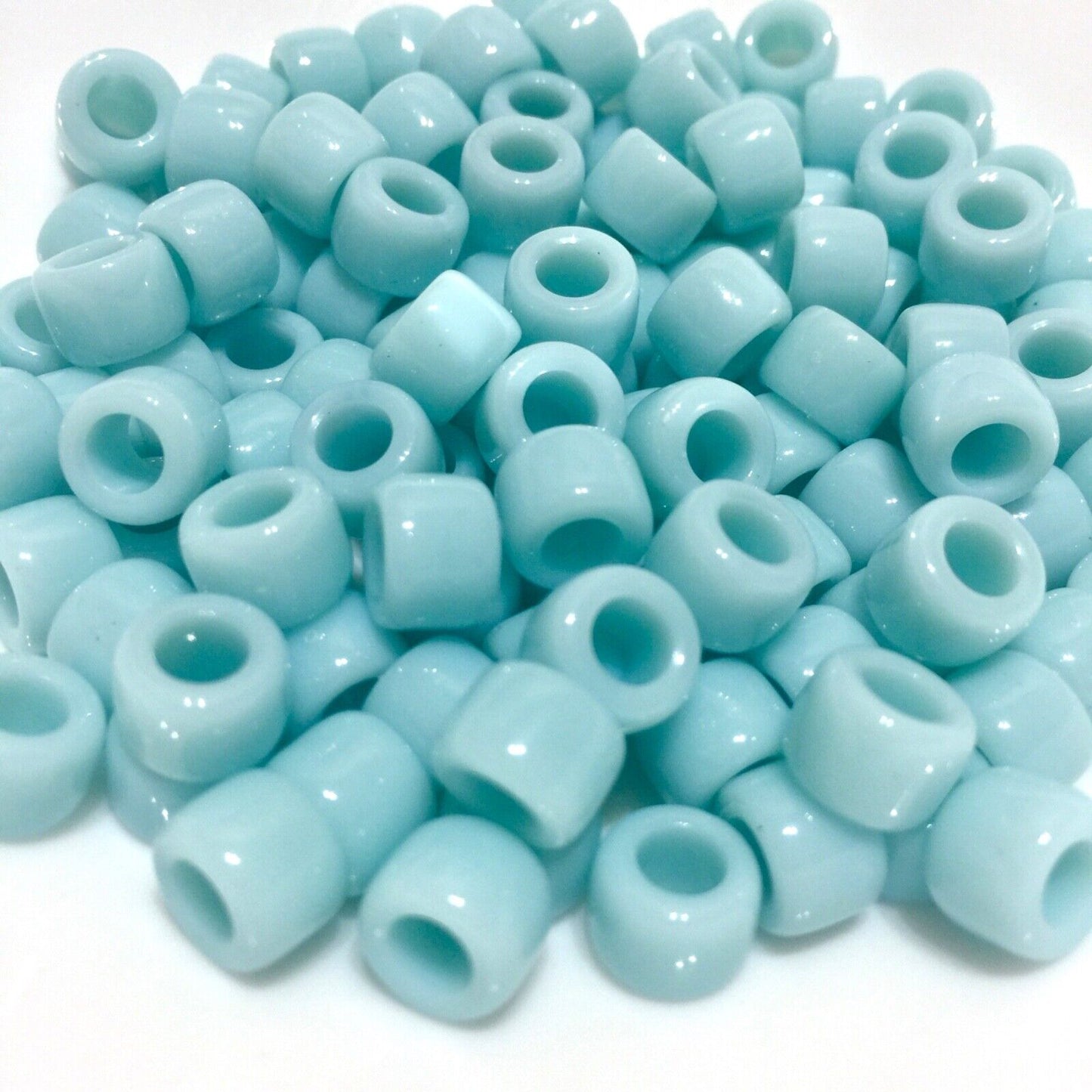 100x Smooth No Joint No Lines High Quality Pony Beads - Choose Your Colour