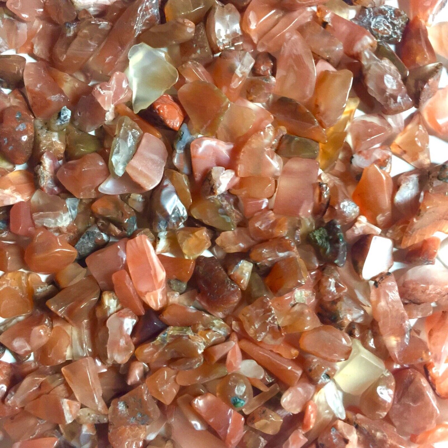 40g Natural Stone Gemstone Crystal 4mm-20mm Chips Nuggets No Holes