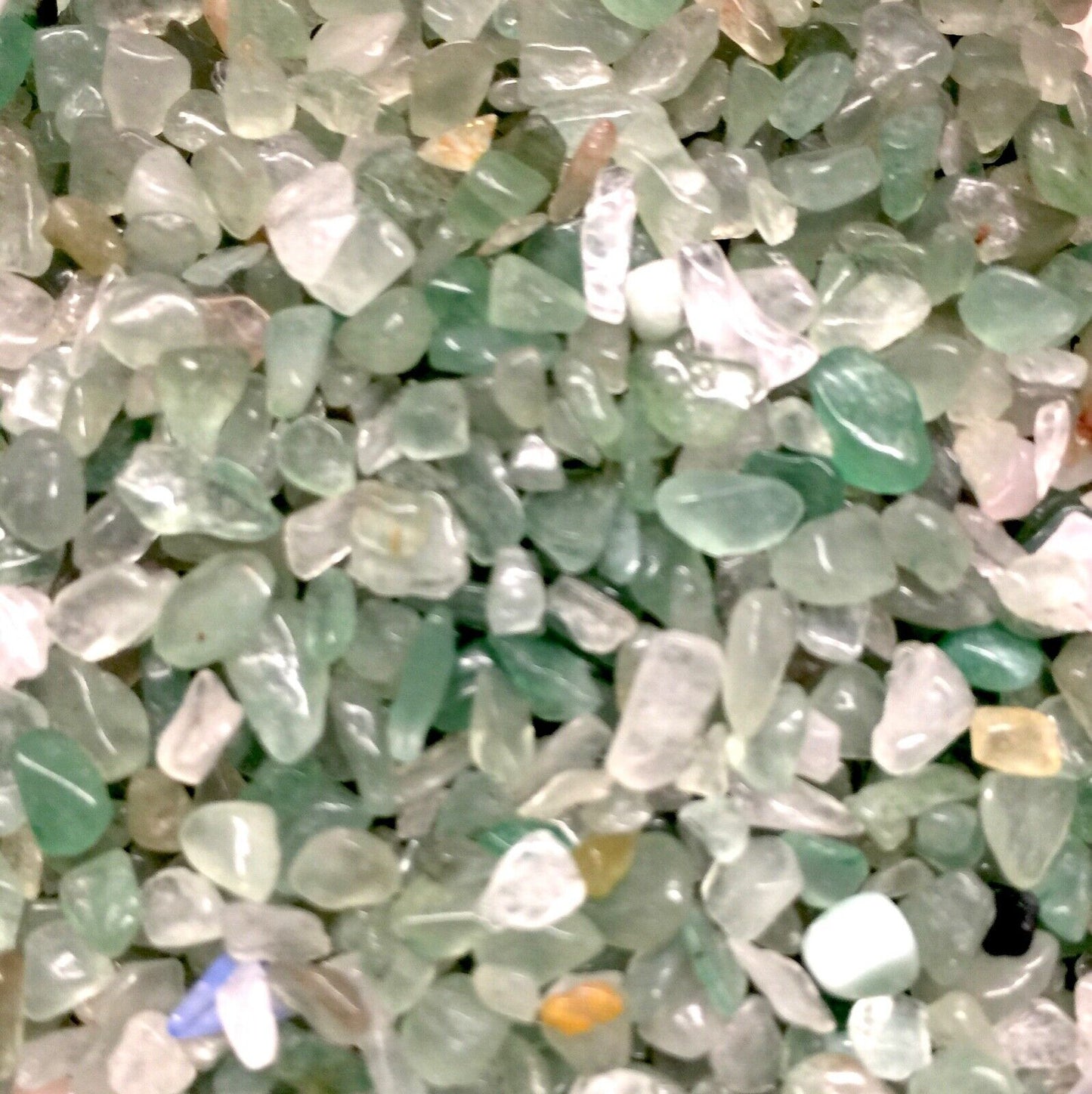 25g Natural Semi Precious Gemstone Crystal Tiny Chips Nuggets 2mm-6mm
