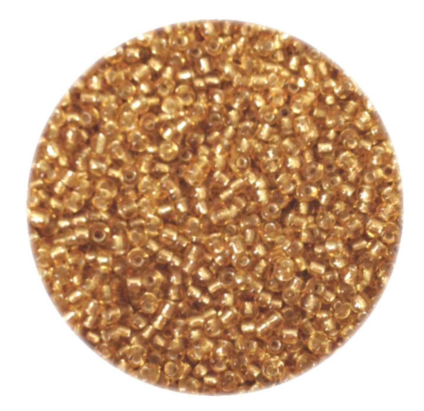 3000+ Glass 2mm Seed Beads Silver Lined - Pick your Colour