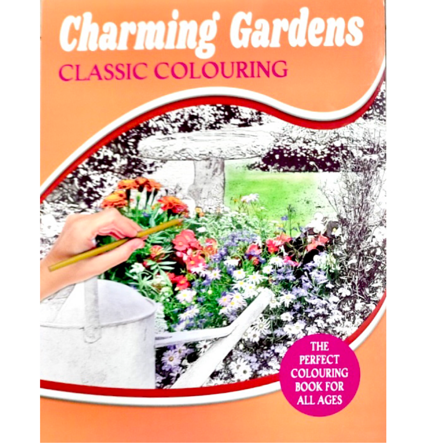 Classic Adult Colouring Book - DeStressing Colouring for Adults