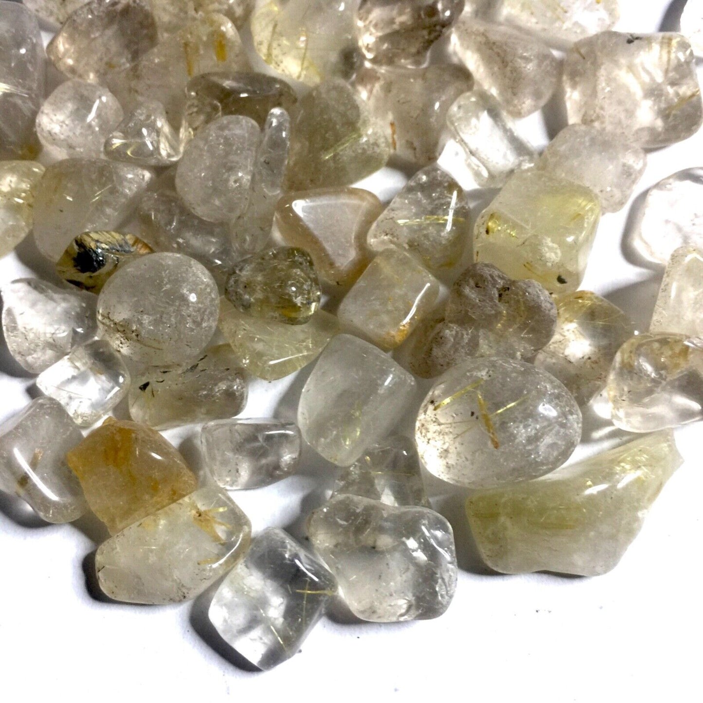 40g Natural Stone Gemstone Crystal 4mm-20mm Chips Nuggets No Holes