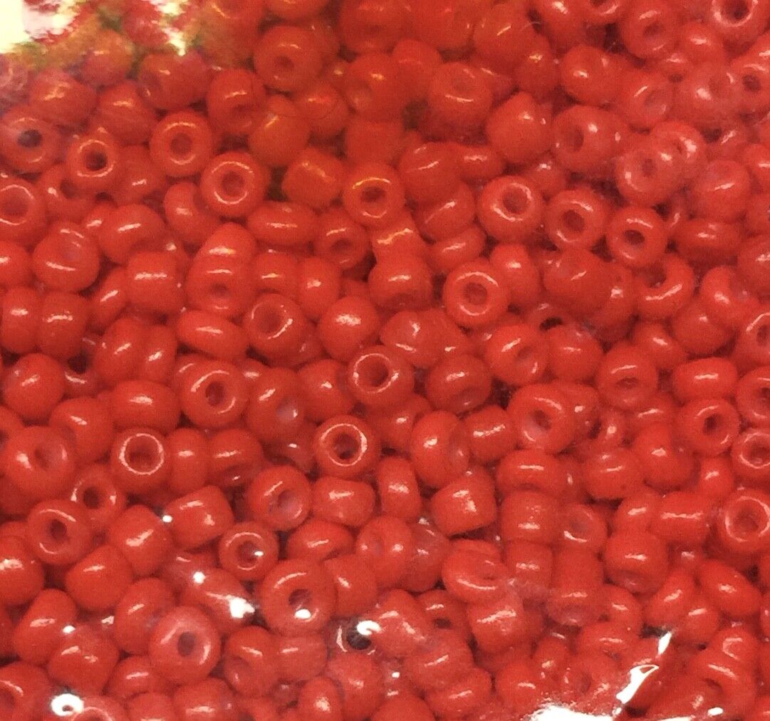 3000+ Glass 2mm Seed Beads Opaque - Pick your Colour