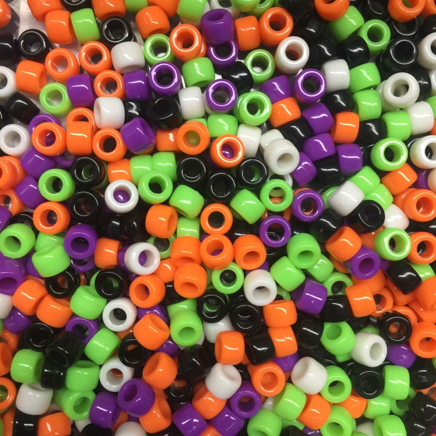 100x Smooth No Joint No Lines High Quality Pony Beads - Choose Your Colour