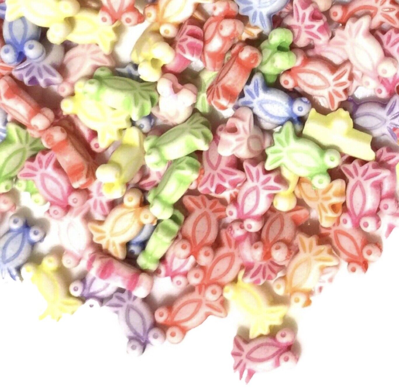 150pcs Craft Style Cute Animals and Creations Spacer Beads - Pick Your Style