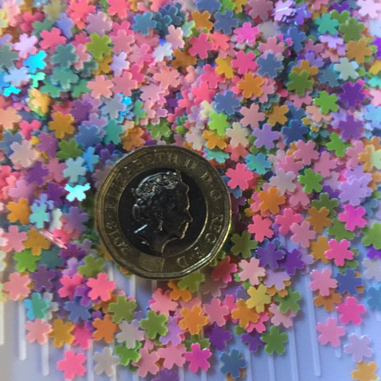 10g Multi Style Multicolour Tiny Sequins for Shaker Cards Making & Other Crafts