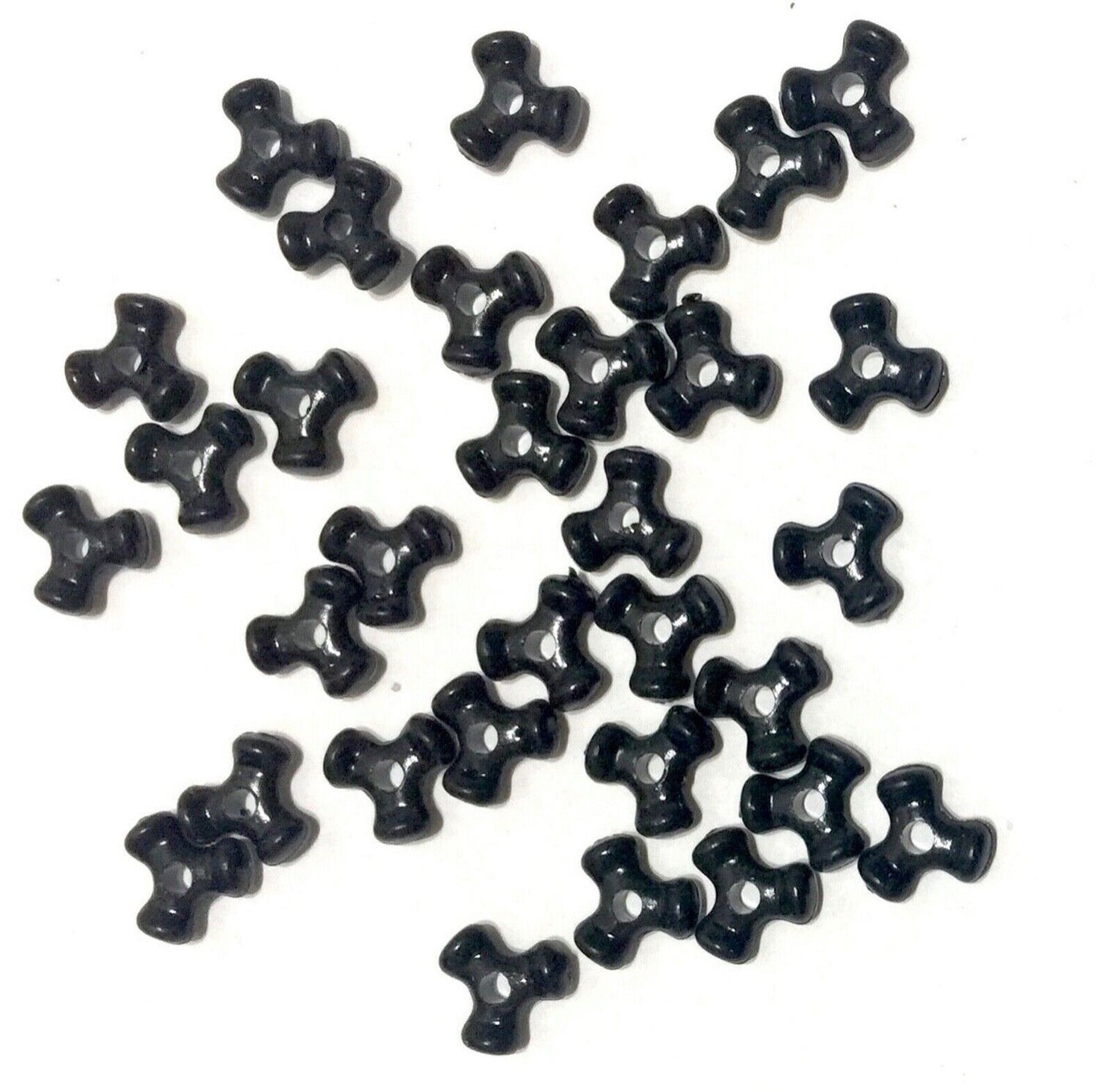 200x Mix Coloured 10MM Tri Beads - Pick Your Colour