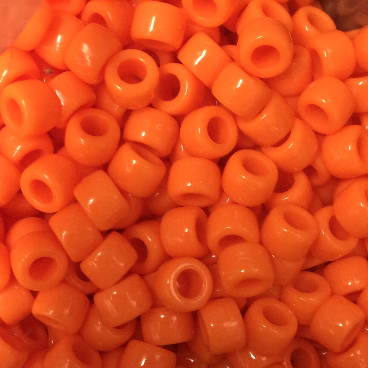 100x Smooth No Joint No Lines High Quality Pony Beads - Choose Your Colour