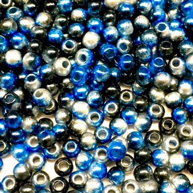 1000x Tiny 3mm Acrylic Faux Pearl Beads for Jewellery Making - Pick Your Colour