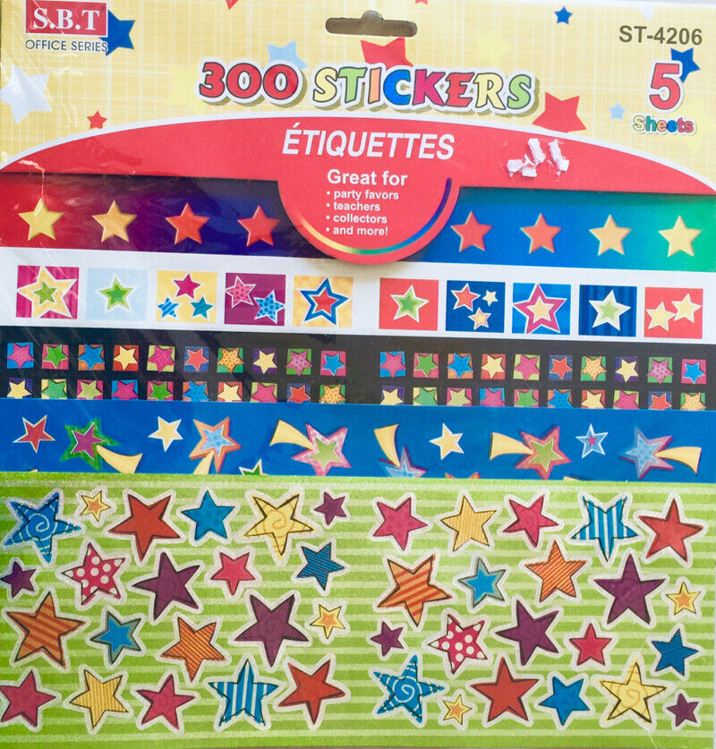300x Stickers - 2 Design to Choose