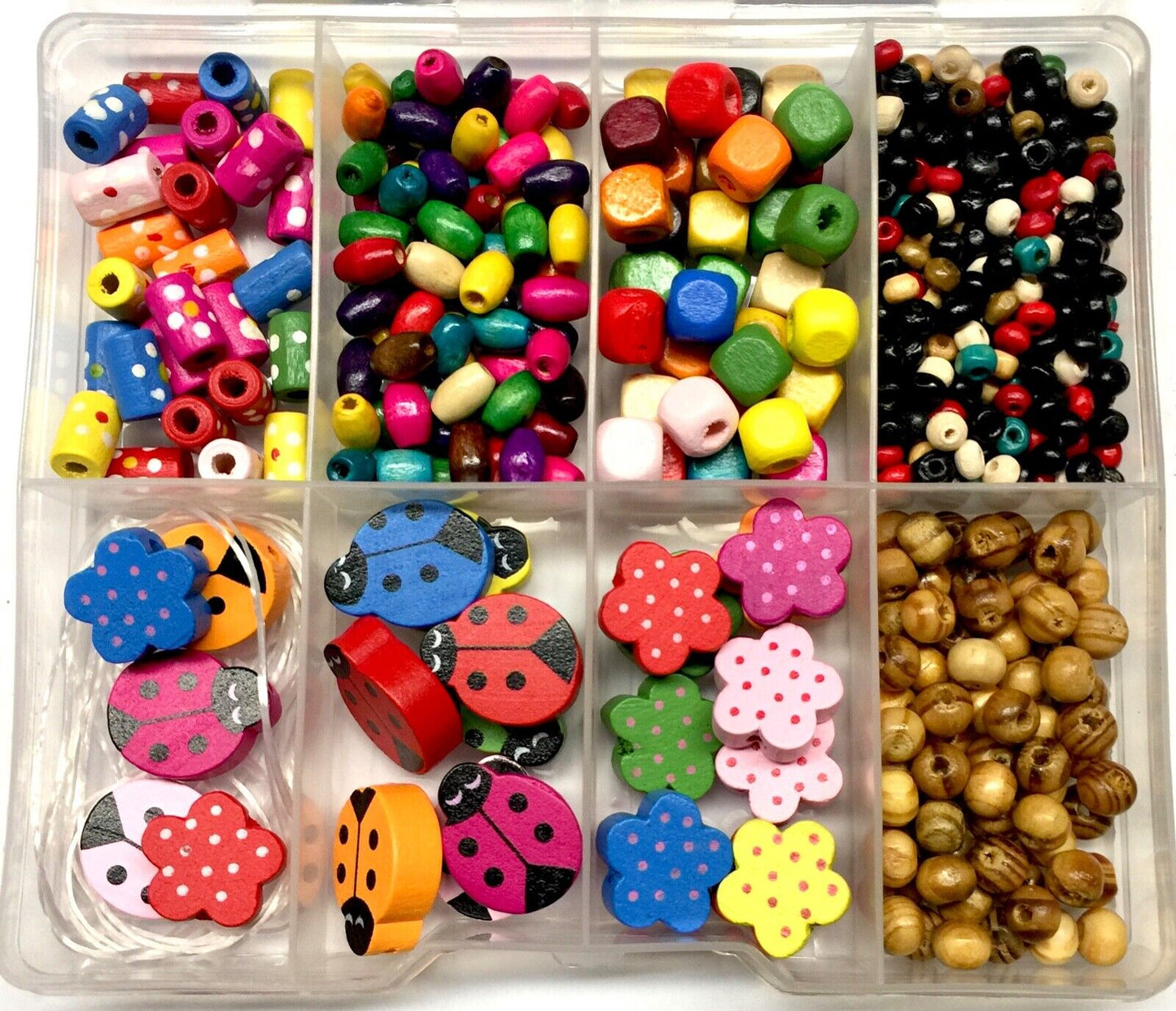 Wooden Beads DIY Jewellery Making Kit - Choose Your Charms