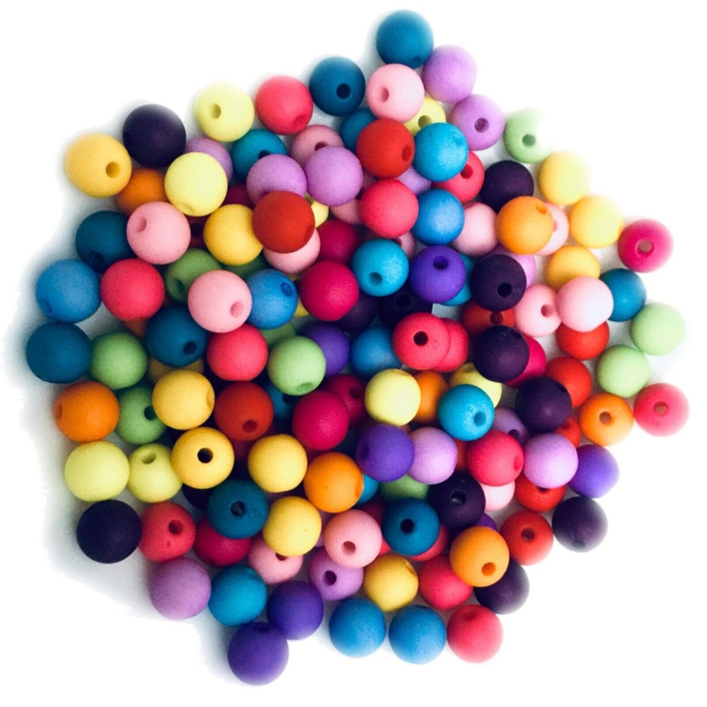 100x Mix Colour Mix Design 8mm Spacer Beads - Pick Your Style