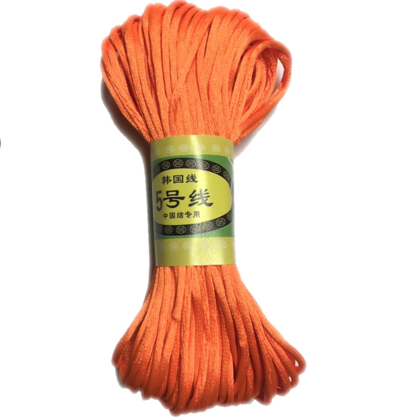 20x Yards Macrame 2.5mm Shamballa Polyester Satin Rattail Cord