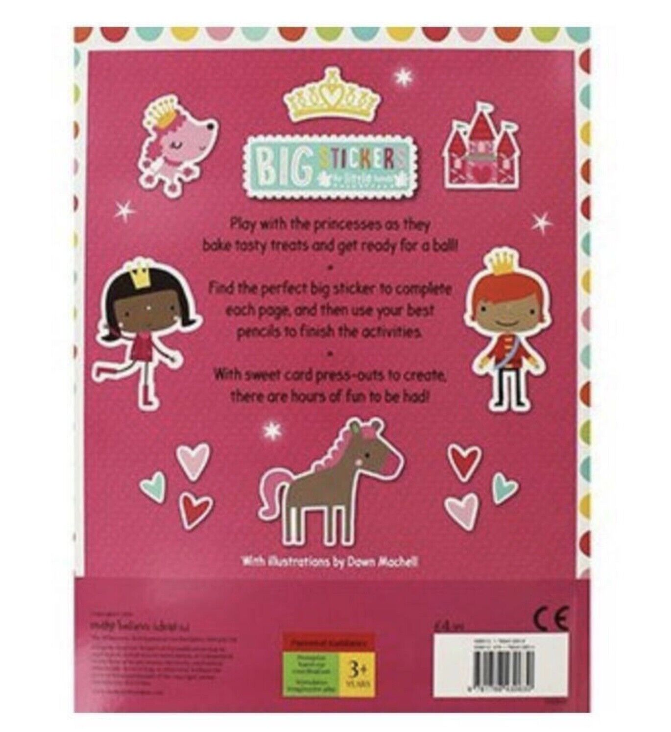 Big Stickers for Little Hand Activity and Sticker Book Series