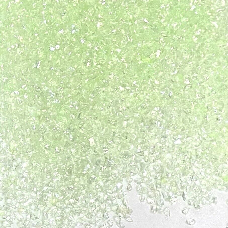 25g Crushed Electroplated Tiny Glass Rhinestone Chips for 3D Nail Art Decoration