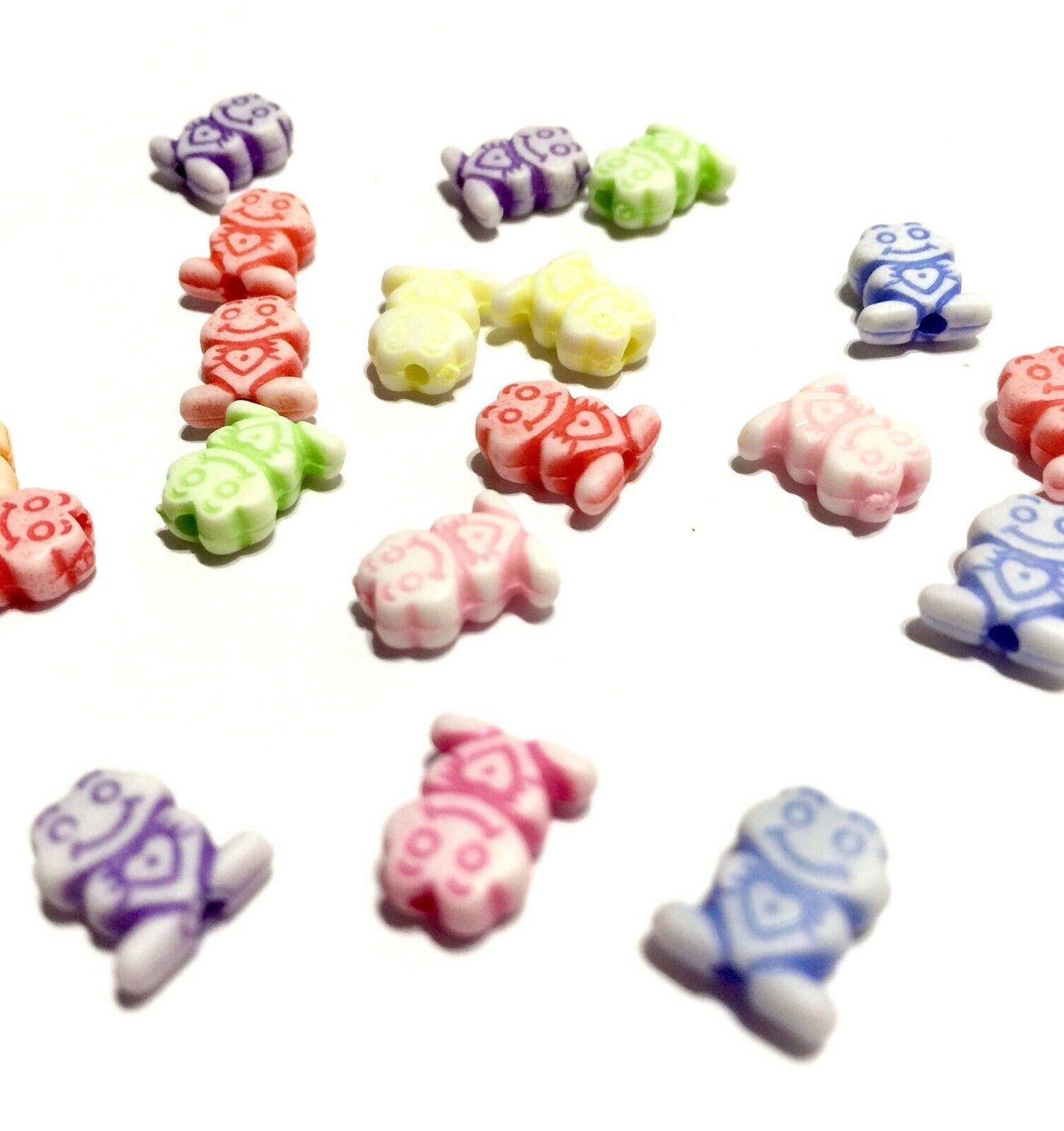 100 pcs Cute Creatures and Creations Spacer Beads - Pick Your Style
