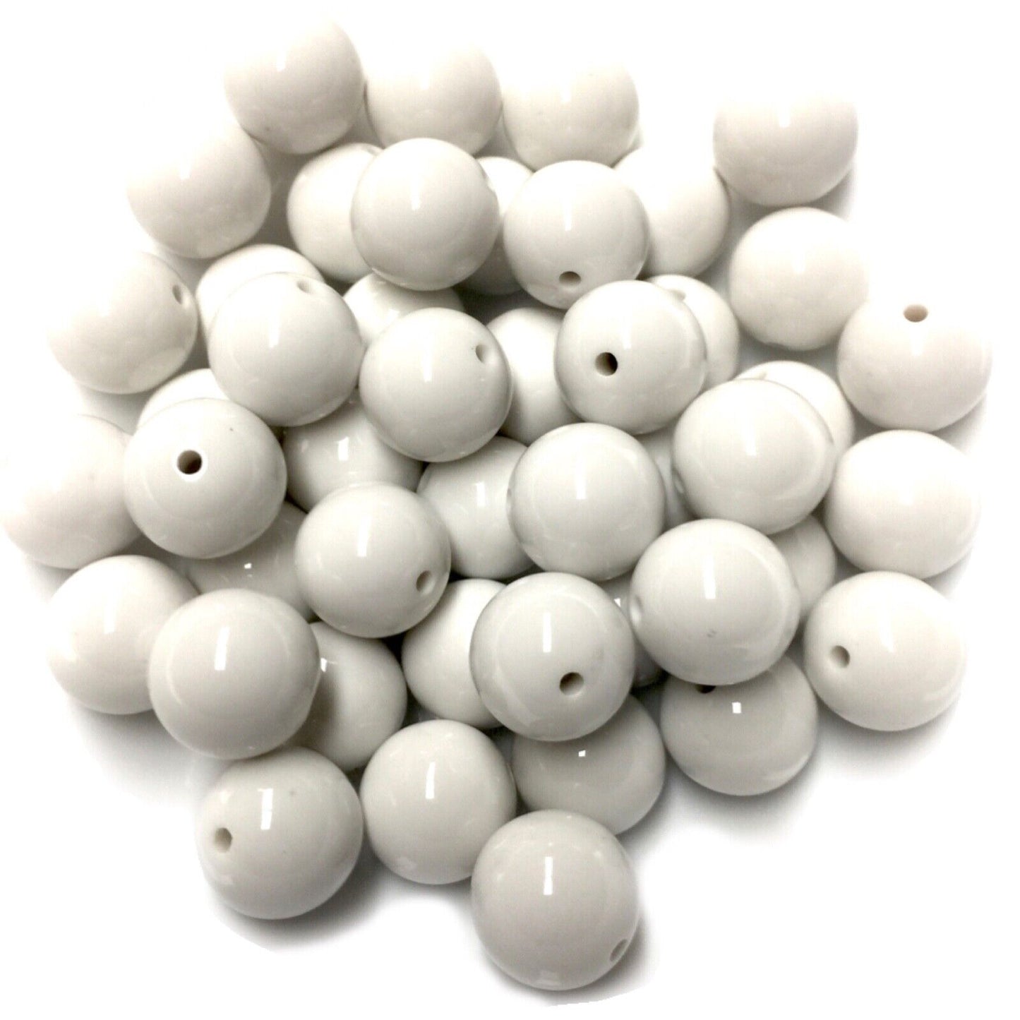 12x Solid Chunky Large 16mm GumBall Candy Bubble Gum Acrylic Beads