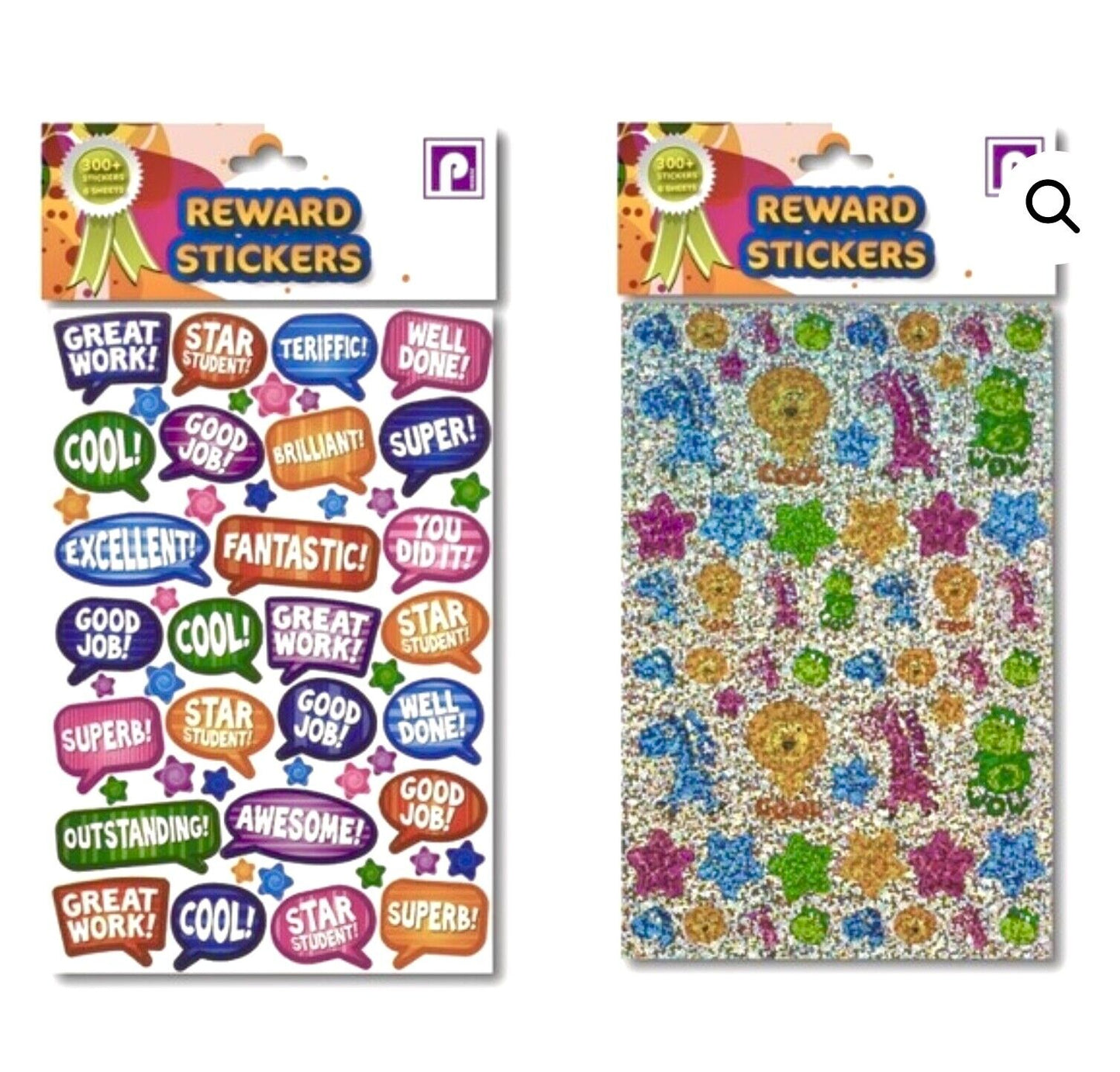1x Reward Sticker Set Book - Pick Your Design