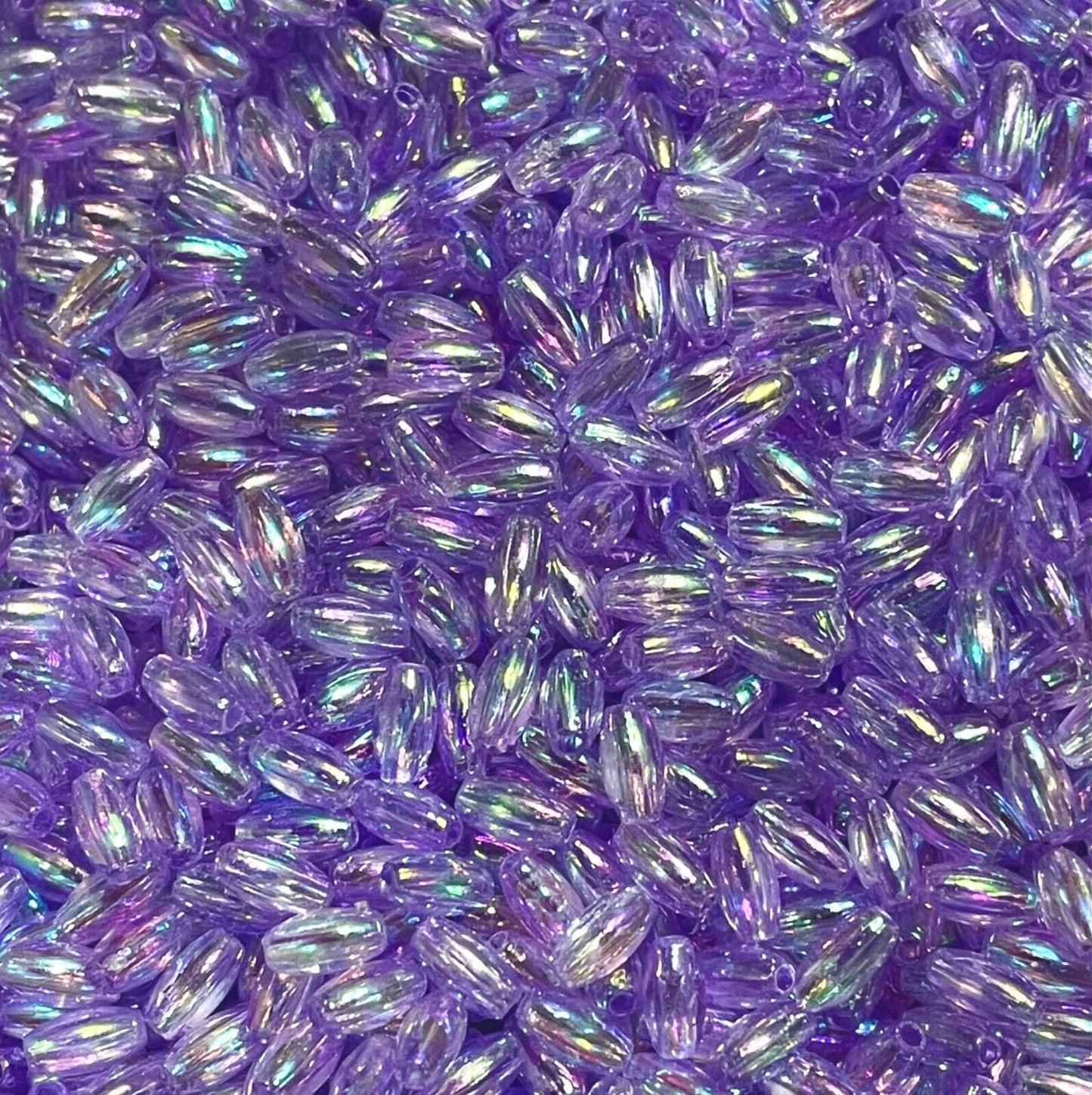500 pcs Small Rice Pearl 6mmx3mm Acrylic Beads for Jewellery and Sewing Craft