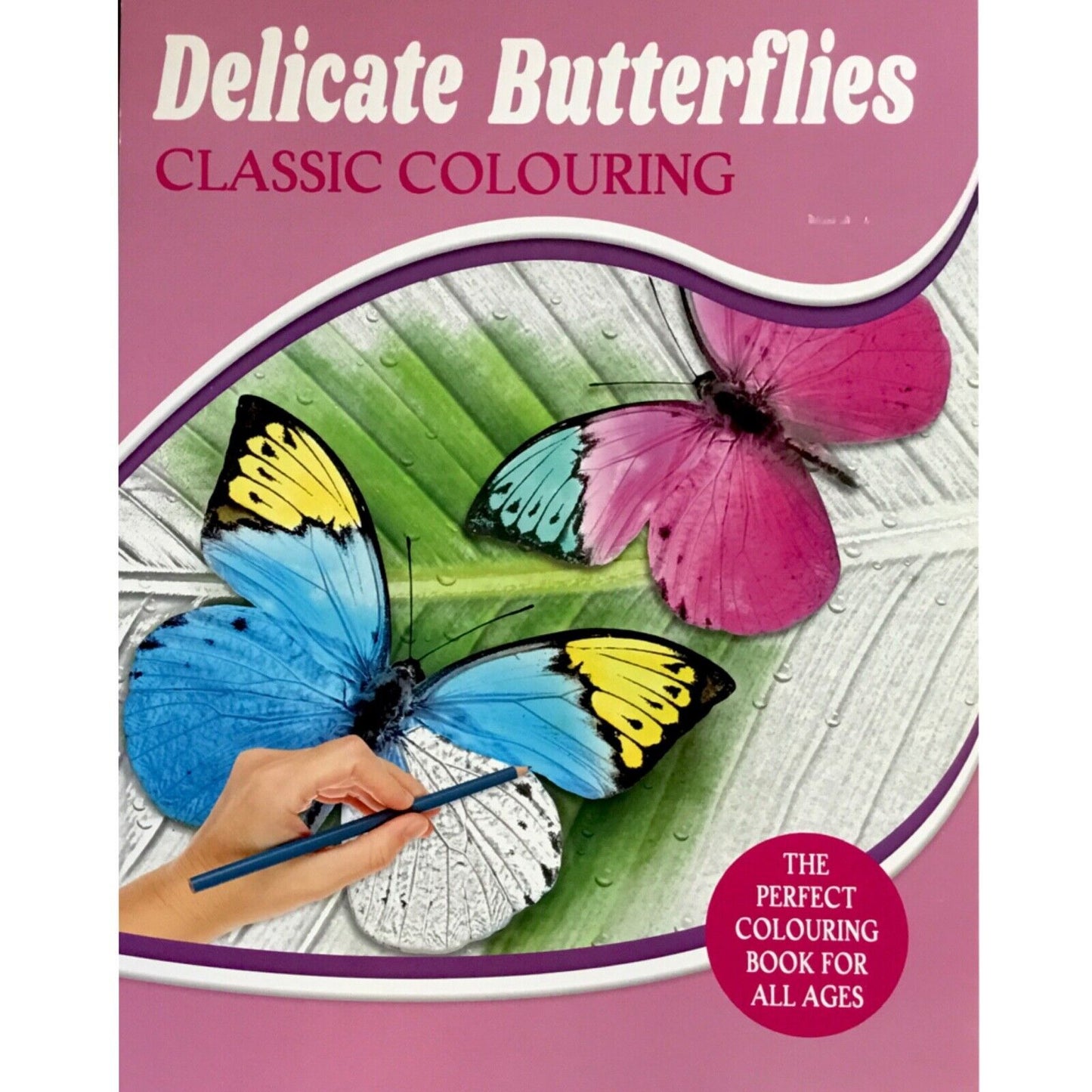 Classic Adult Colouring Book - DeStressing Colouring for Adults