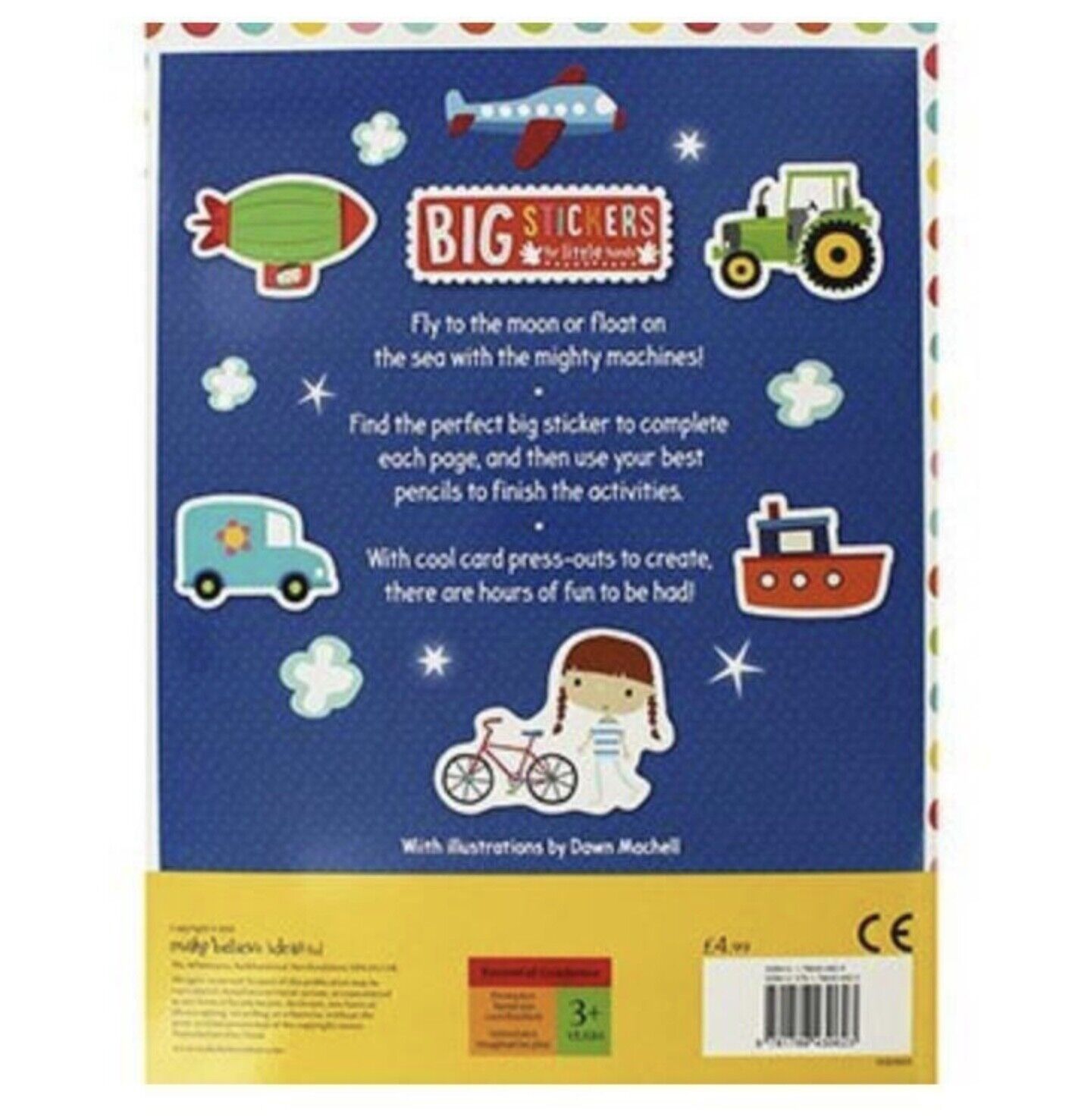 Big Stickers for Little Hand Activity and Sticker Book Series