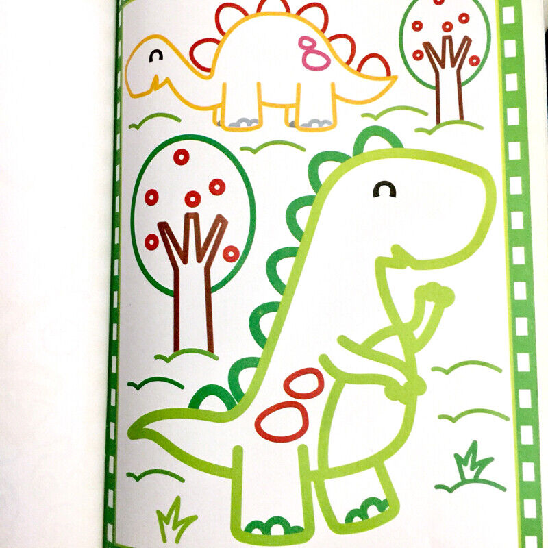 Kids Glitter Colouring Book - 2x Cover Theme to Choose