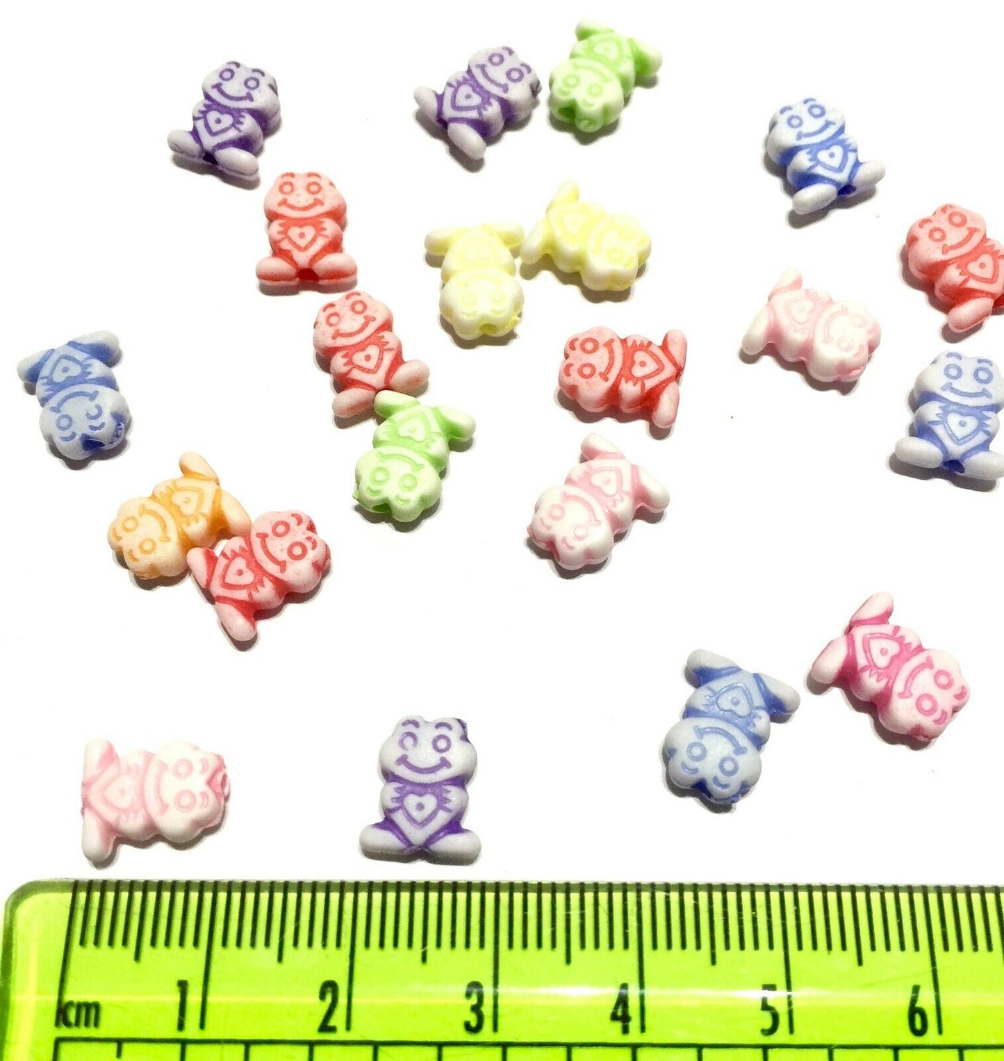 100 pcs Cute Creatures and Creations Spacer Beads - Pick Your Style