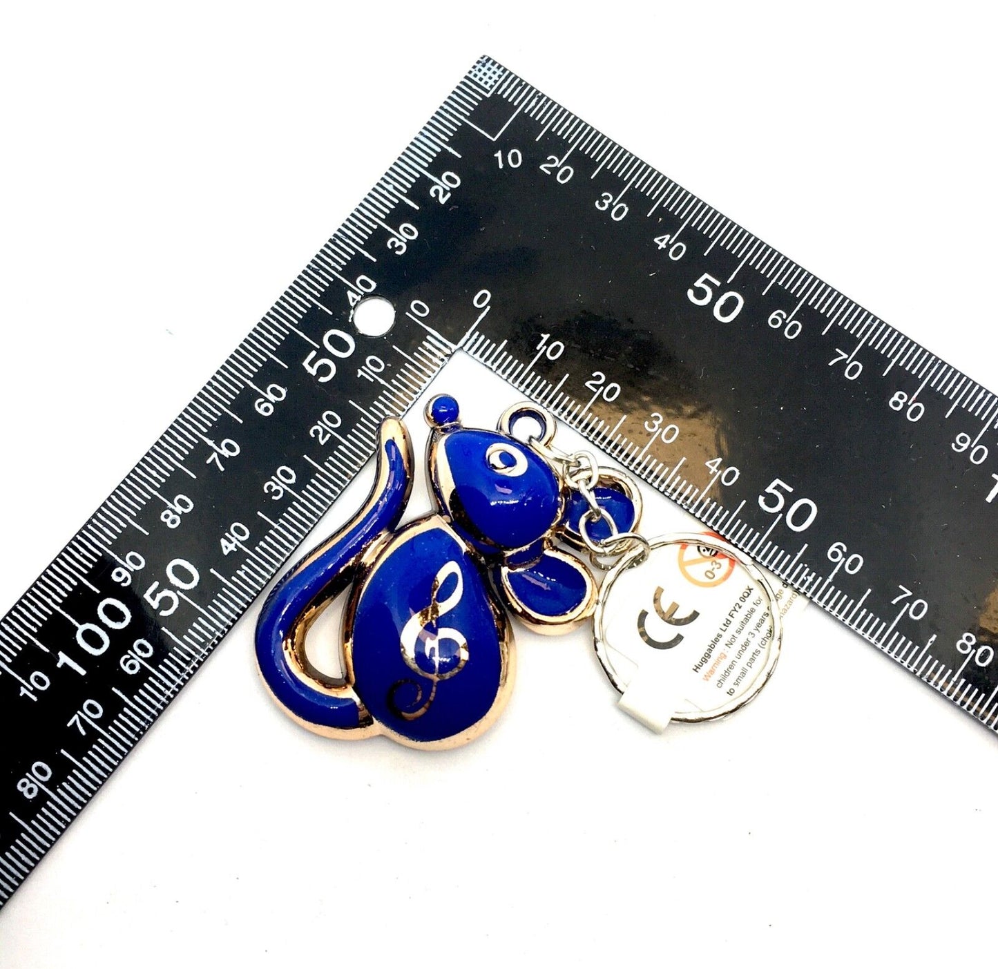 1x Fancy Keyring - Pick Your Design (Smiling, Umbrella, Mouse, Monkey or Penguin)