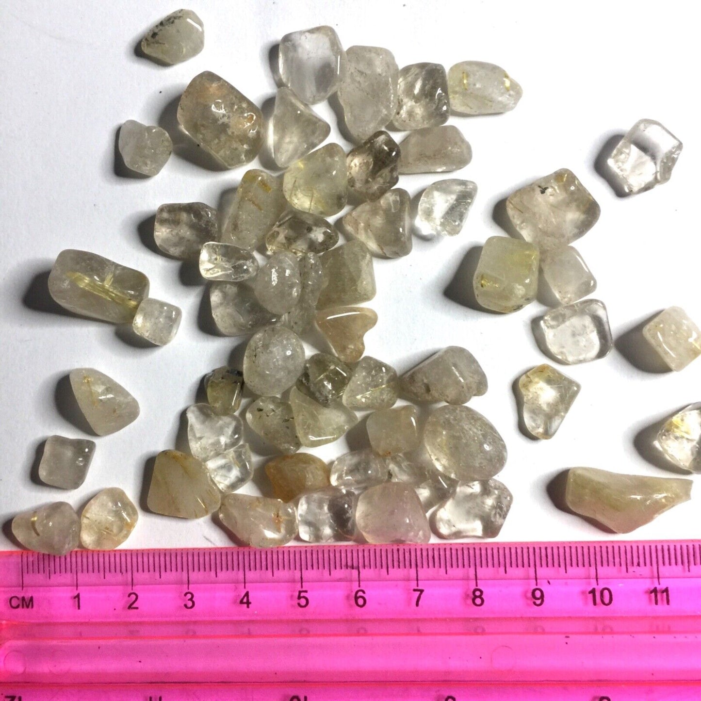 40g Natural Stone Gemstone Crystal 4mm-20mm Chips Nuggets No Holes