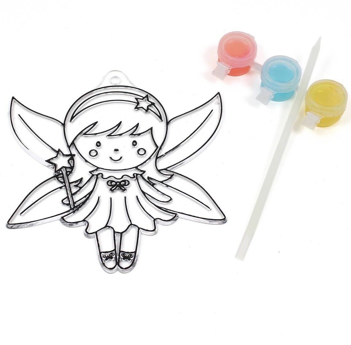 1x Cute Animals or Mythical Creatures Paint Your Own Suncatcher DIY Kit