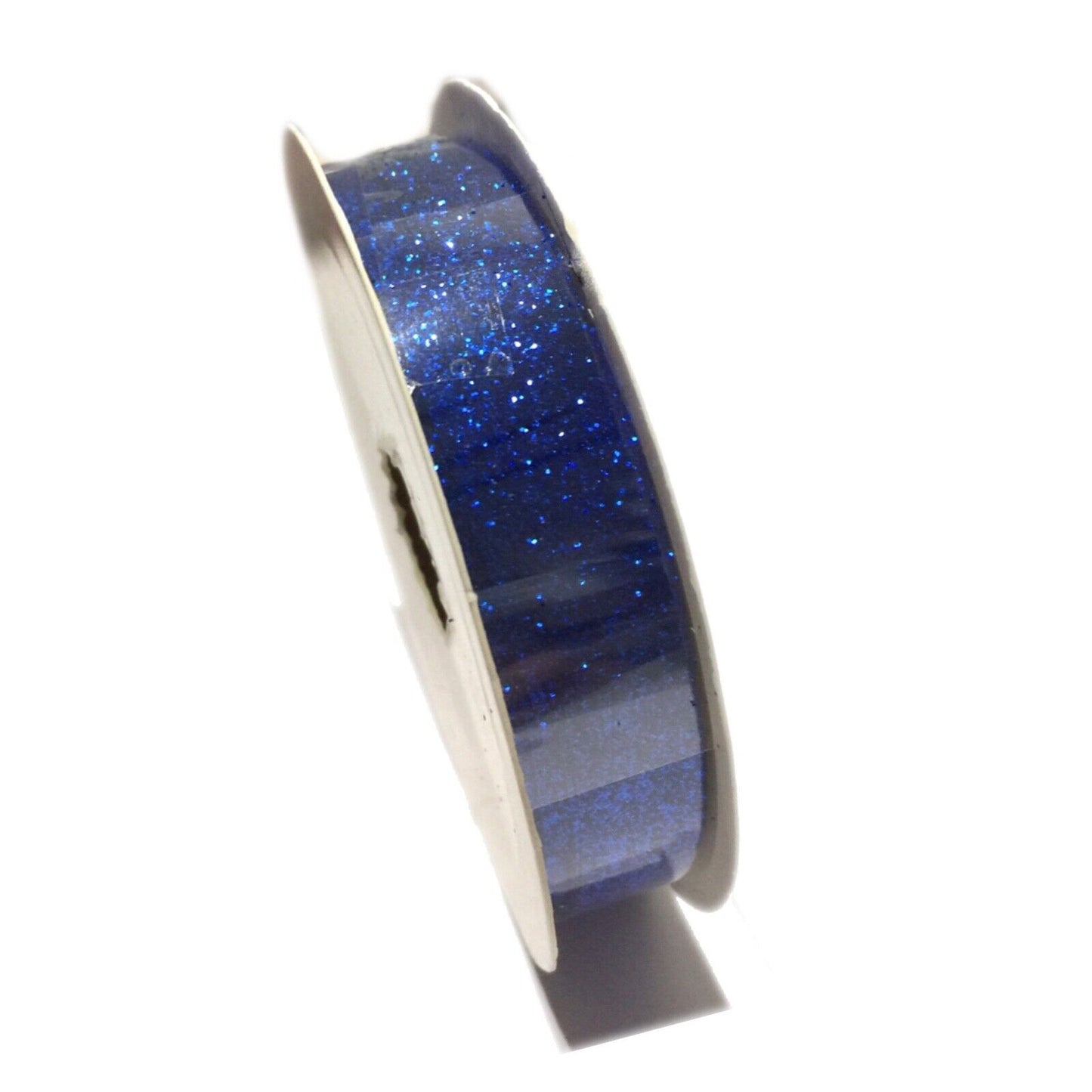 2x 10mm Glitter Craft Ribbon 3yds per roll - Pick Your Colour