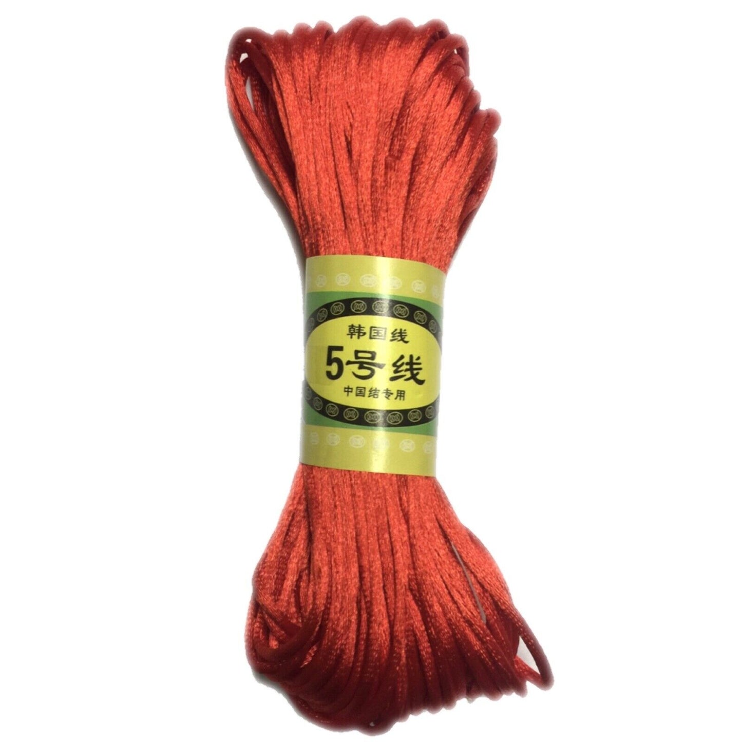20x Yards Macrame 2.5mm Shamballa Polyester Satin Rattail Cord