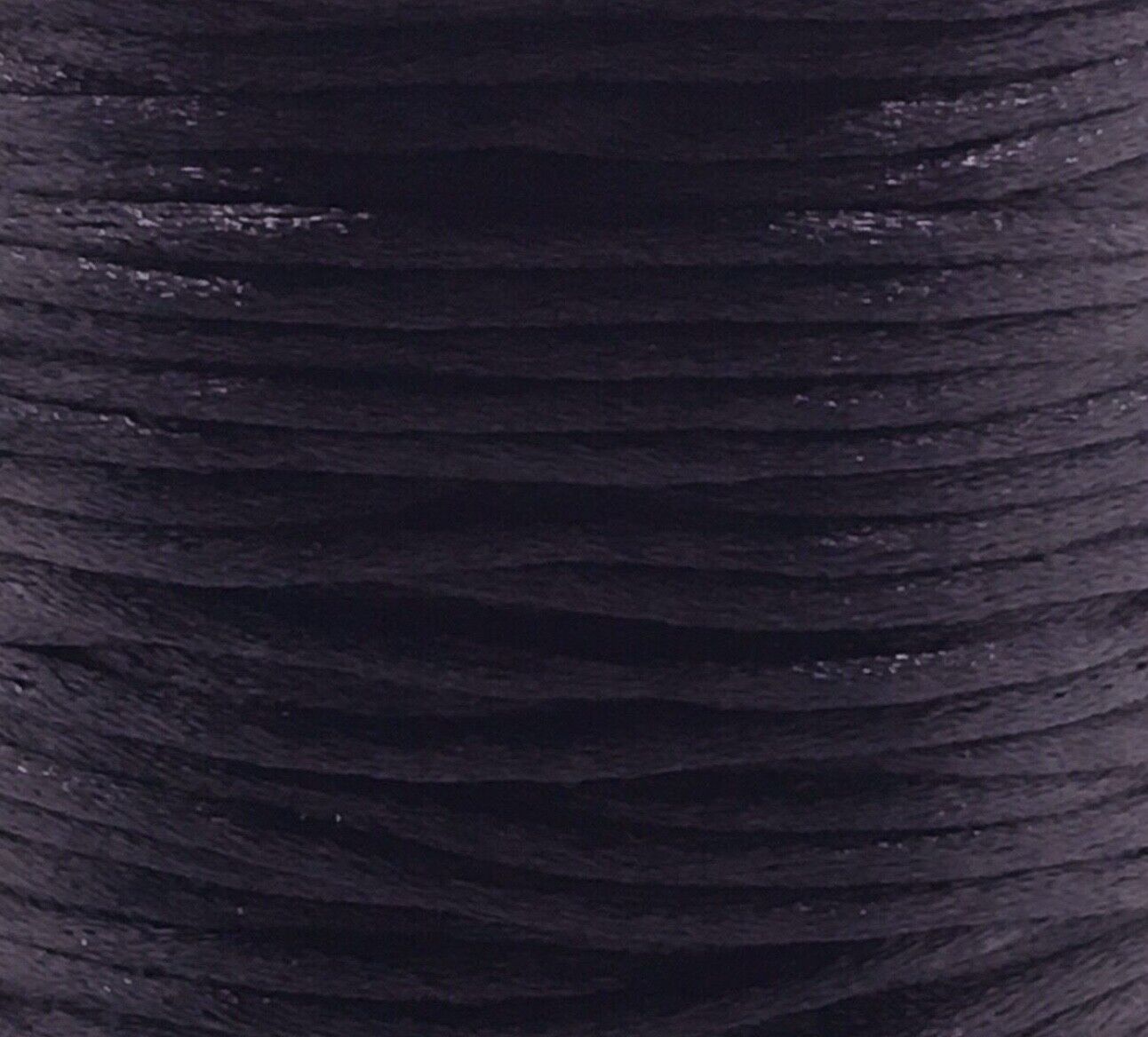 10x Yards Macrame Rattail 3mm Shamballa Cord - Pick your colour