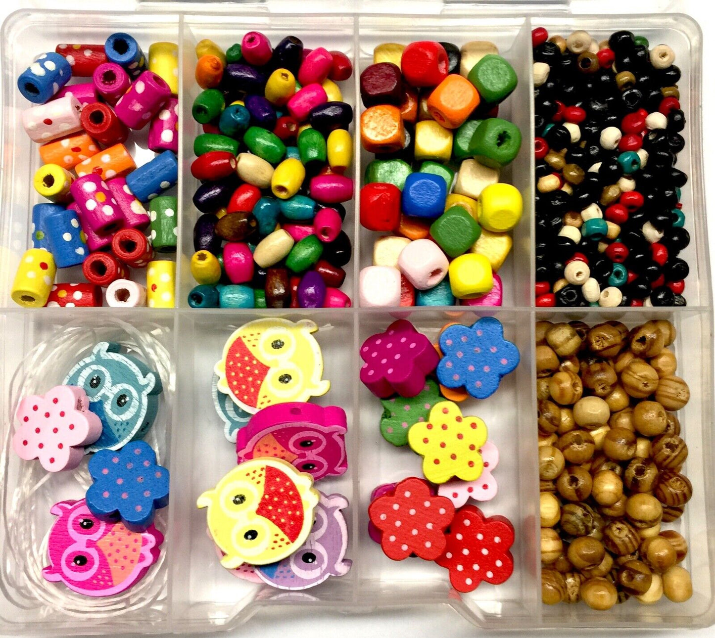 Wooden Beads DIY Jewellery Making Kit - Choose Your Charms