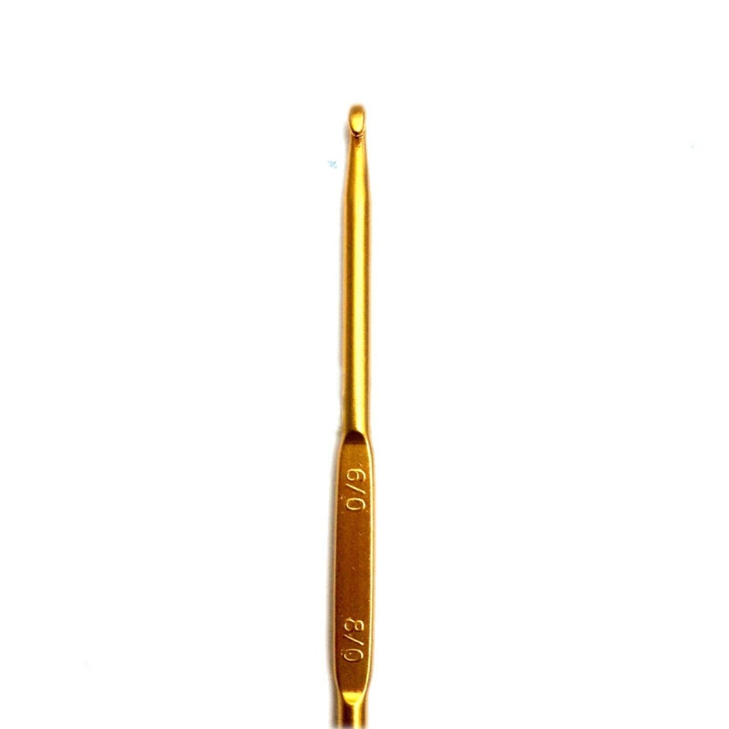 Double Sided Golden Crochet Hook - Choose Your Needle Size