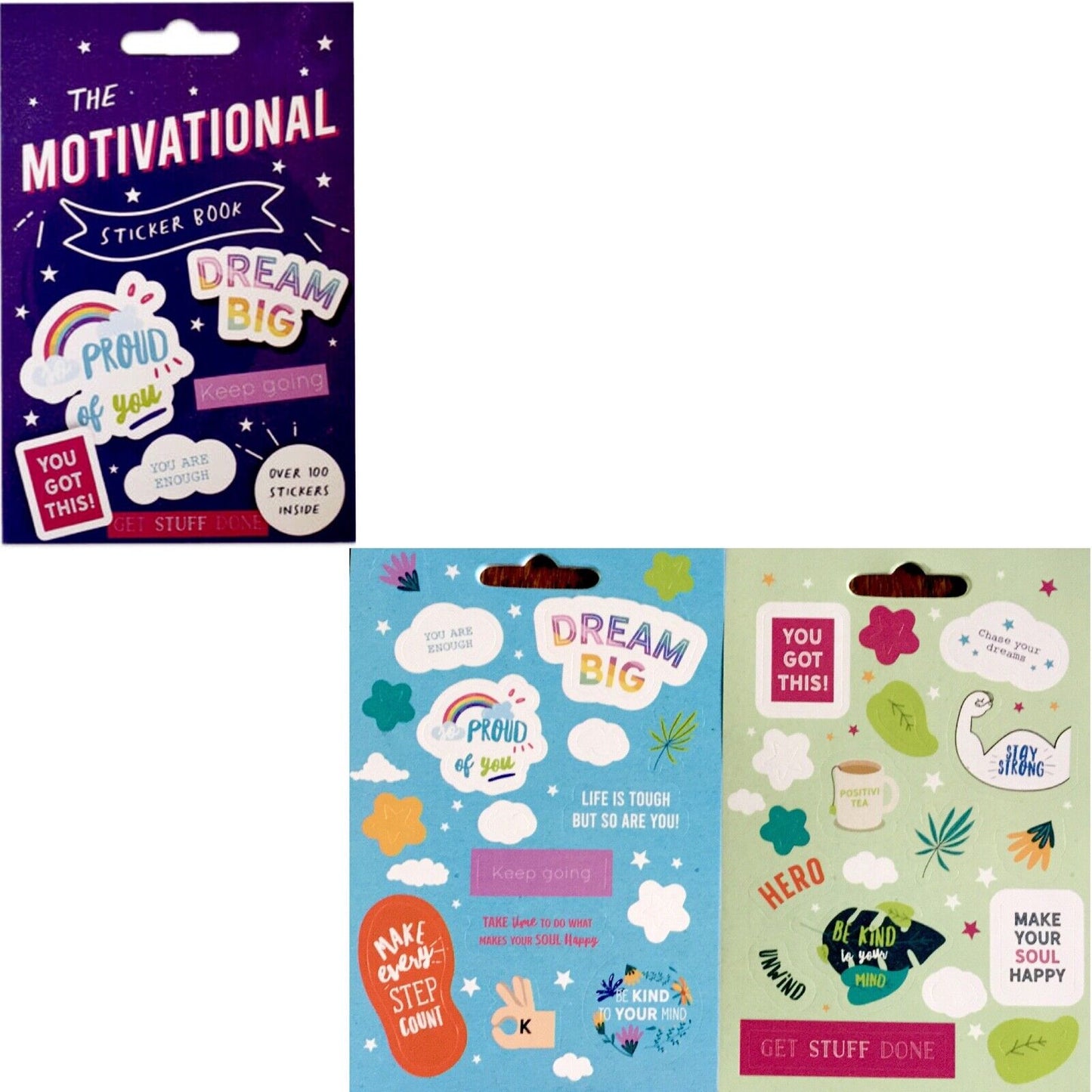 100+ Sentiments, Thoughts, Greetings and More Die Cut Stickers