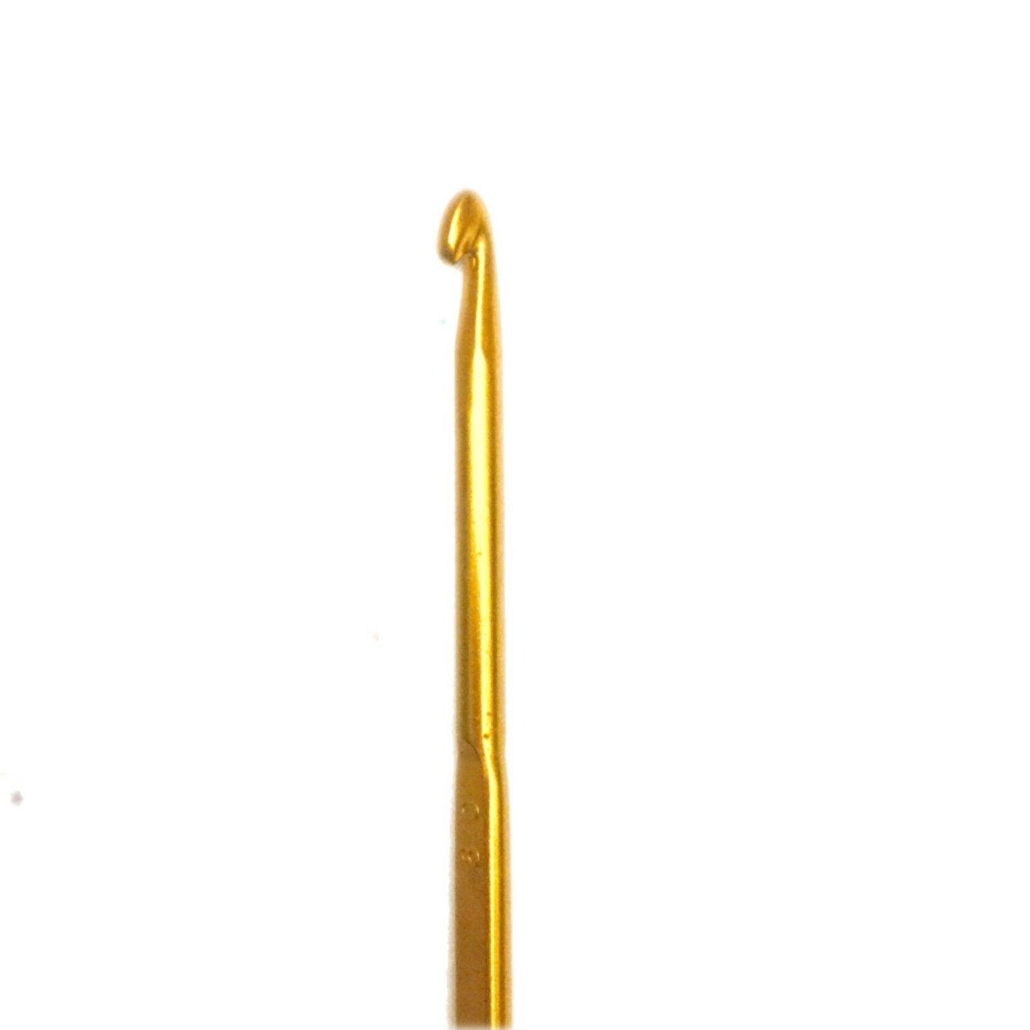Double Sided Golden Crochet Hook - Choose Your Needle Size