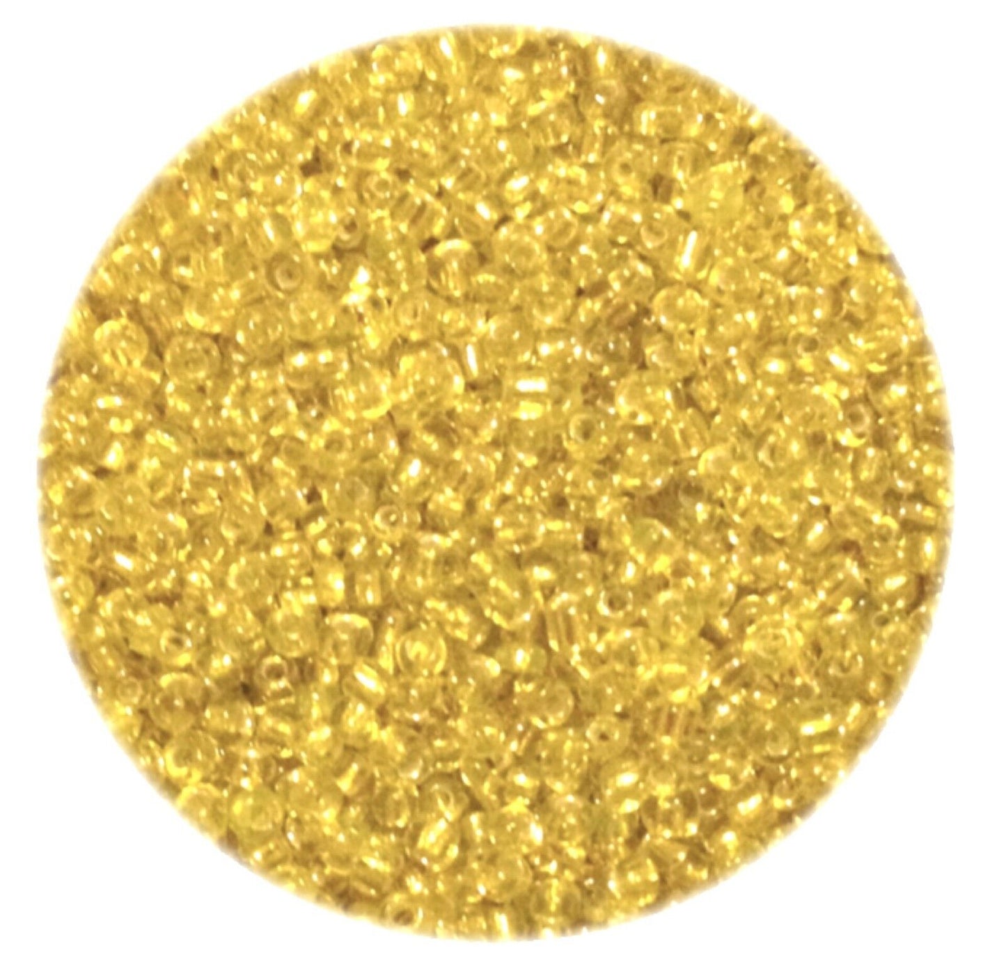 3000+ Glass 2mm Seed Beads Silver Lined - Pick your Colour