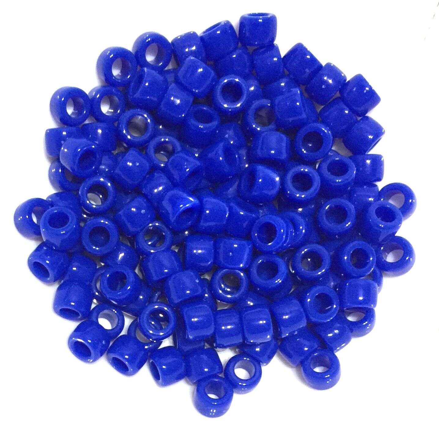 100x Smooth No Joint No Lines High Quality Pony Beads - Choose Your Colour