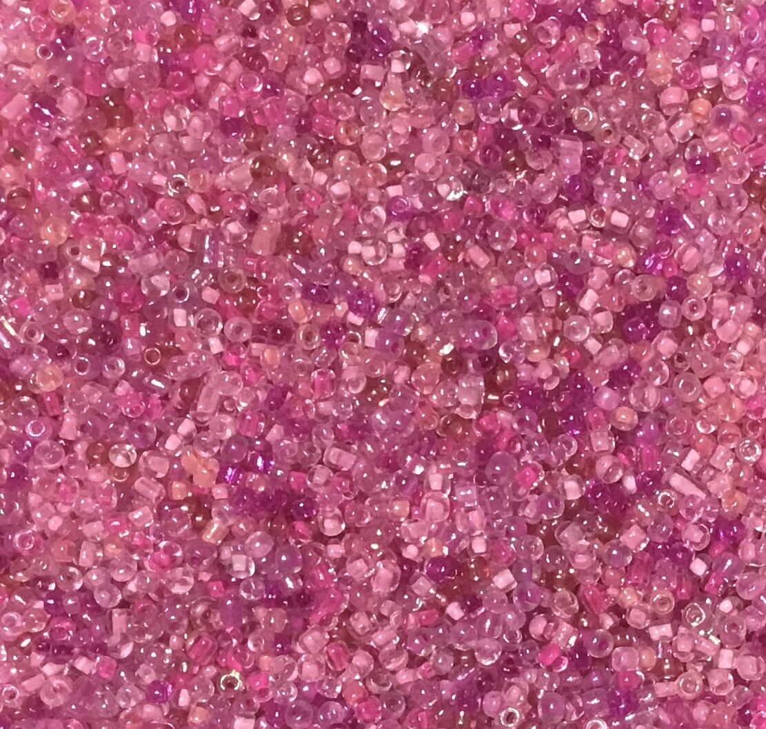 Over 3000pcs Colour Hues 2mm-2.5mm Glass Seed Beads - Pick your Colour