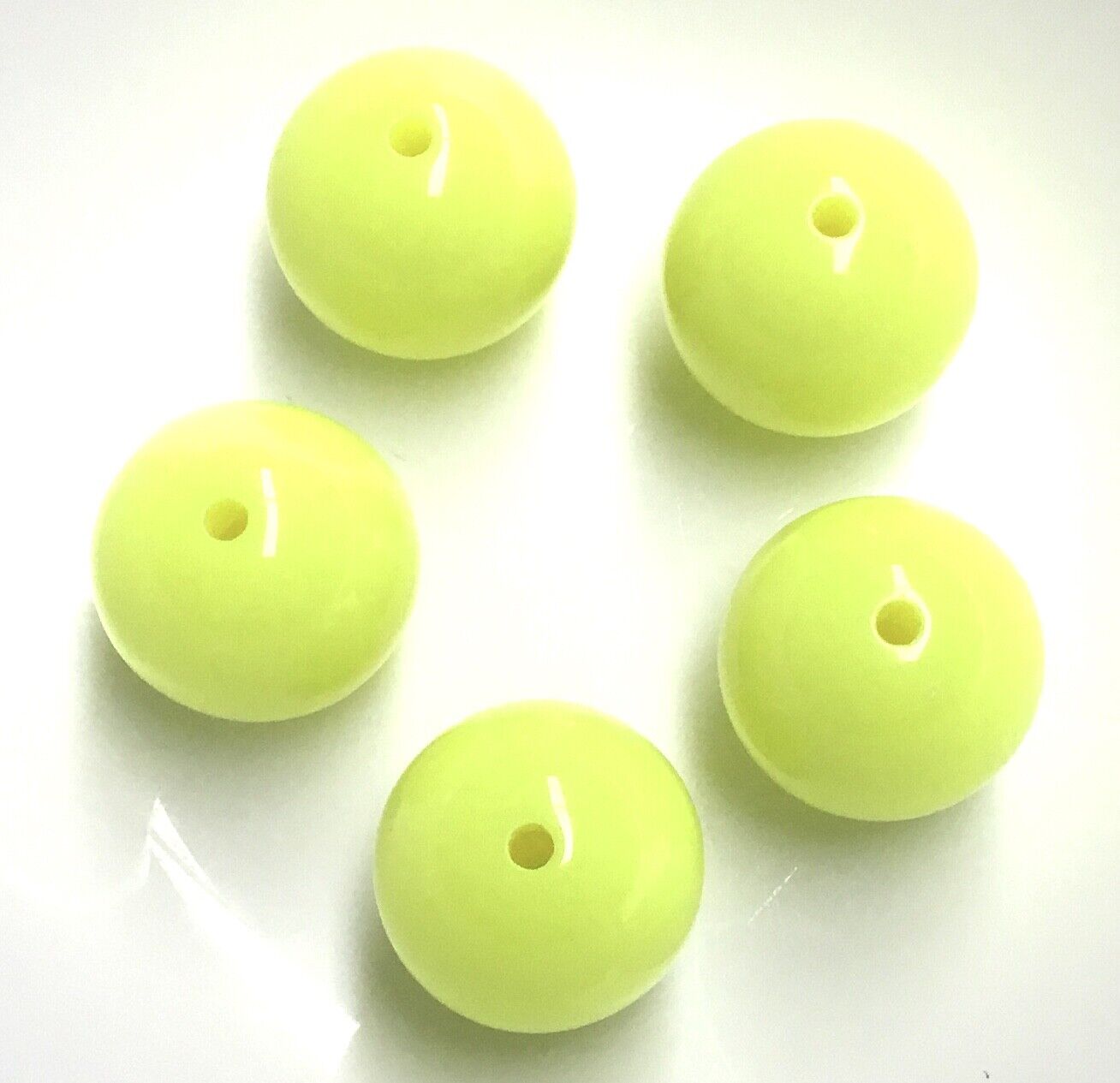 8 pcs Solid Chunky Large 20mm GumBall Candy Bubble Gum Acrylic Beads