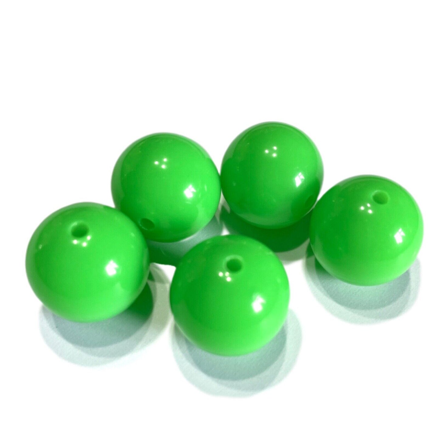 12x Solid Chunky Large 16mm GumBall Candy Bubble Gum Acrylic Beads