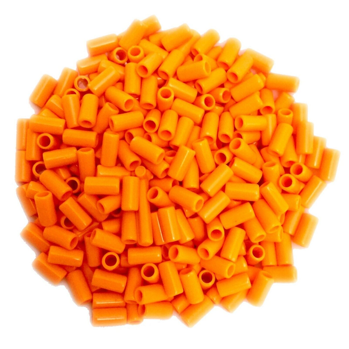 200x Acrylic Barrel Tube Beads 9mmx4mmm - Choose Your Colour
