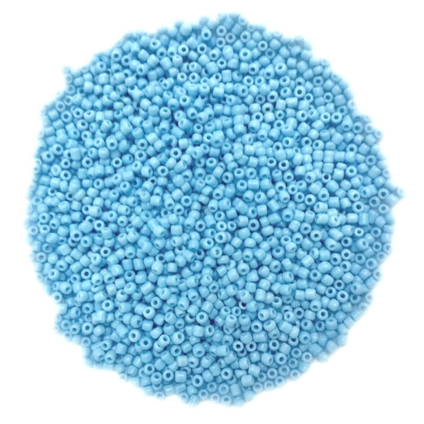 3000+ Glass 2mm Seed Beads Opaque - Pick your Colour